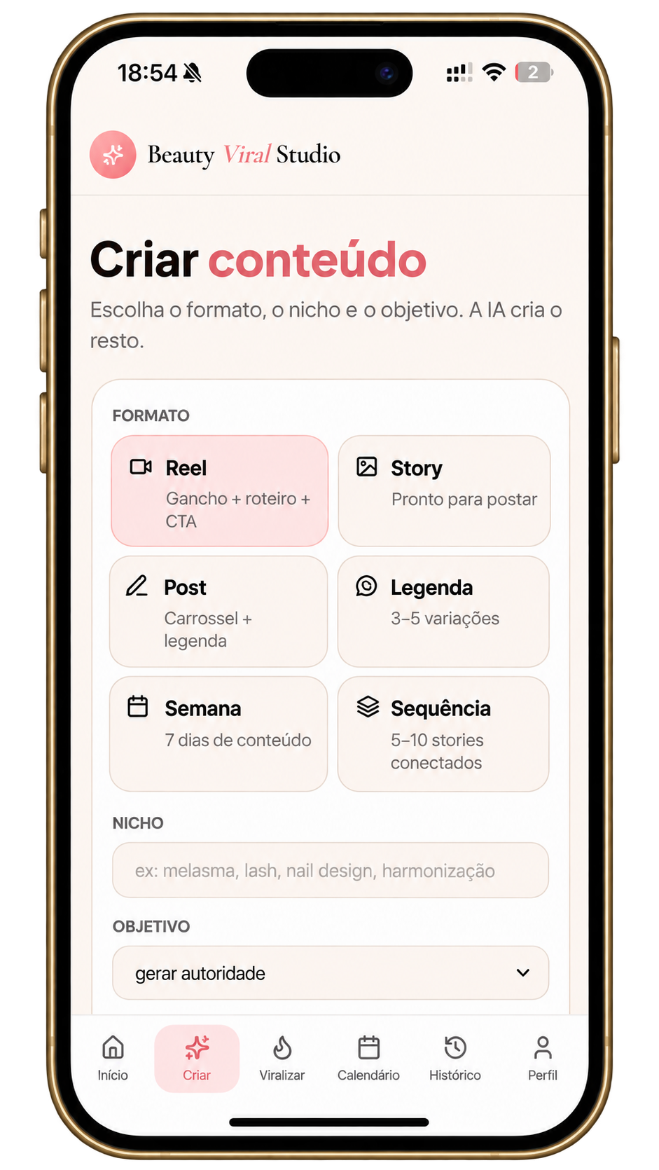 Criar